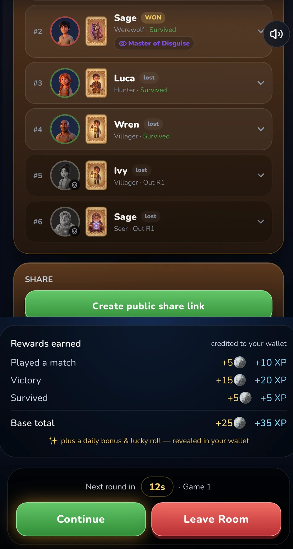 Economy & Rewards — Earn XP and Coins