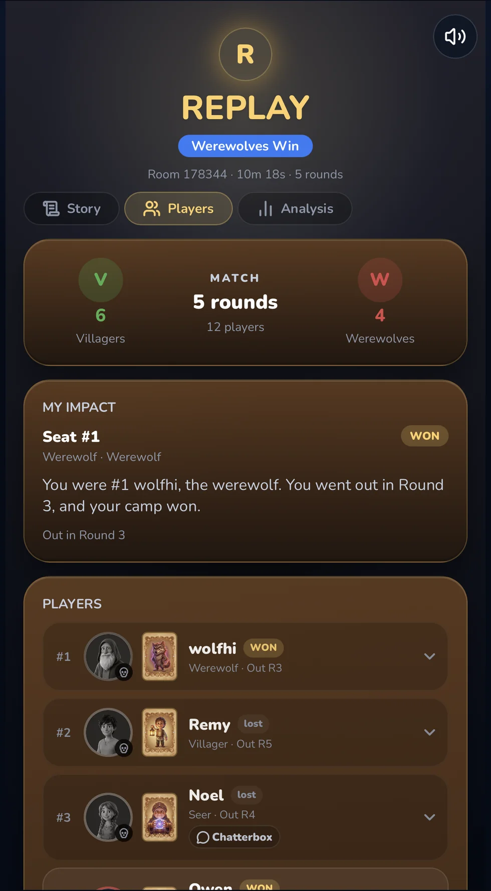 Replay & Analysis — Rewatch Every Moment
